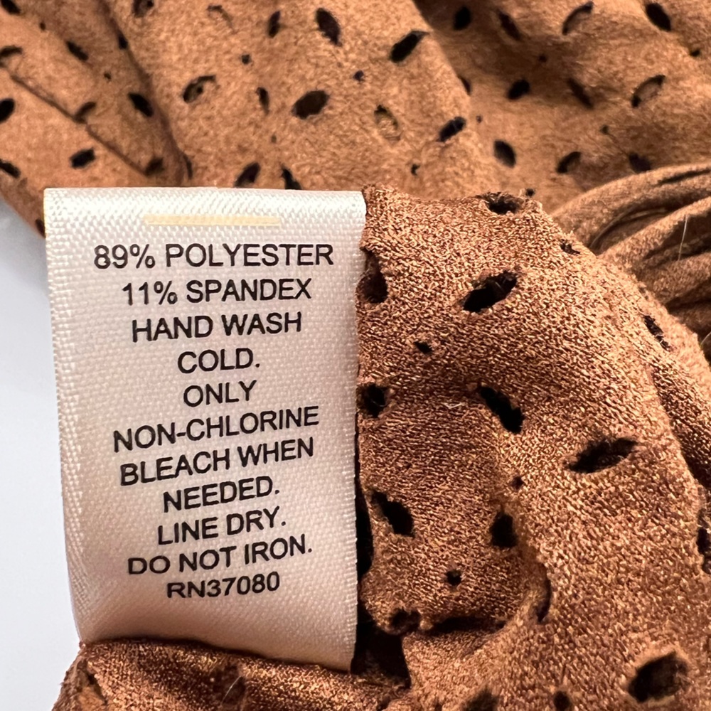 Vegan Suede Scarf/Belt - Picture 4 of 4